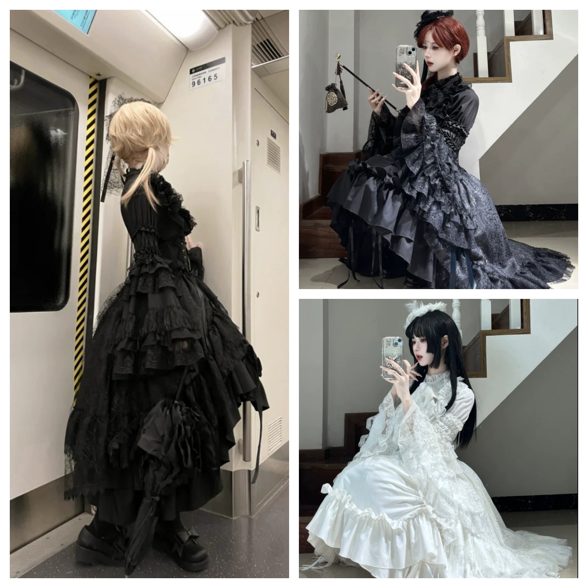 42lolita_'s tweet image. ✨Gothic Lolita Dreamy Elegance Alert! Hot Sale🔥
Romantic &amp;amp; vintage princess style, perfect for gothic parties⚜️ or daily outfits👗

Purchase link: 42lolita.com/products/gothi…

#GothicLolita #PrincessStyle #LolitaFashion #GothicFashion #Gothicstyle #blackdress #whitedress