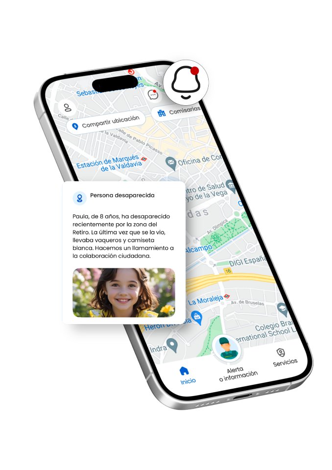 📲 Con #AlertCops recibes avisos de seguridad, emergencias o colaboración ciudadana según dónde estés.
Mantente al tanto de lo que pasa a tu alrededor… ¡y ayuda si puedes! 💪