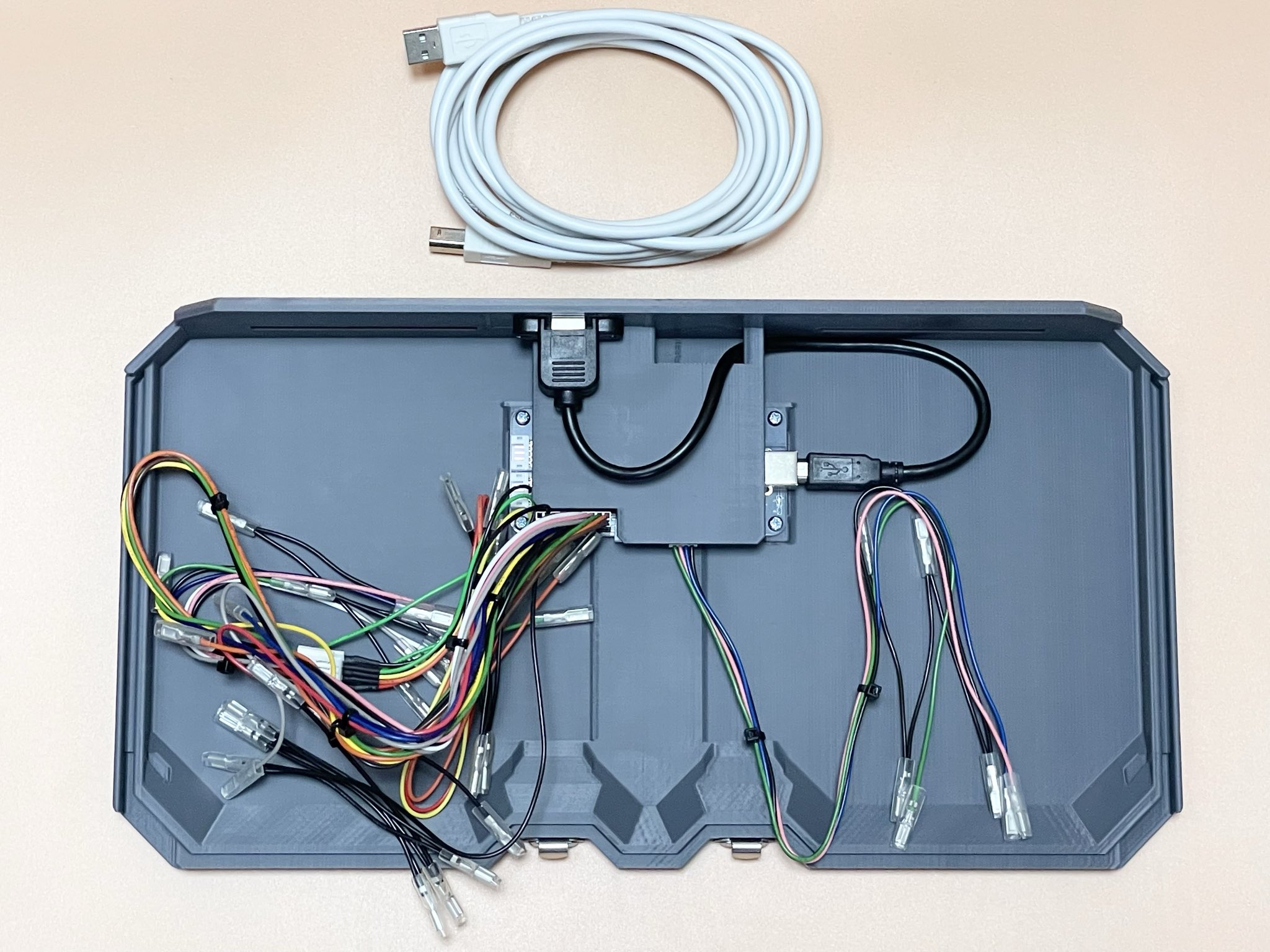 ガフロコントローラー LI.TERAS mini oneframeボタン換装