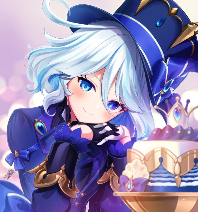 フリーナ誕生日おめでとうーーー #フリーナ生誕祭2025 #原神 #Furina