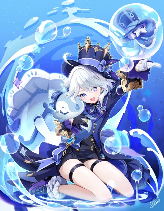 フリーナ誕生日おめでとうーーー #フリーナ生誕祭2025 #原神 #Furina