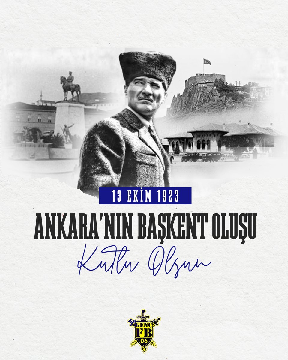 Milli mücadelemizin karargâhı, direnişimizin şehri Ankara’mızın “Başkent” oluşunun 102. yılı kutlu olsun!