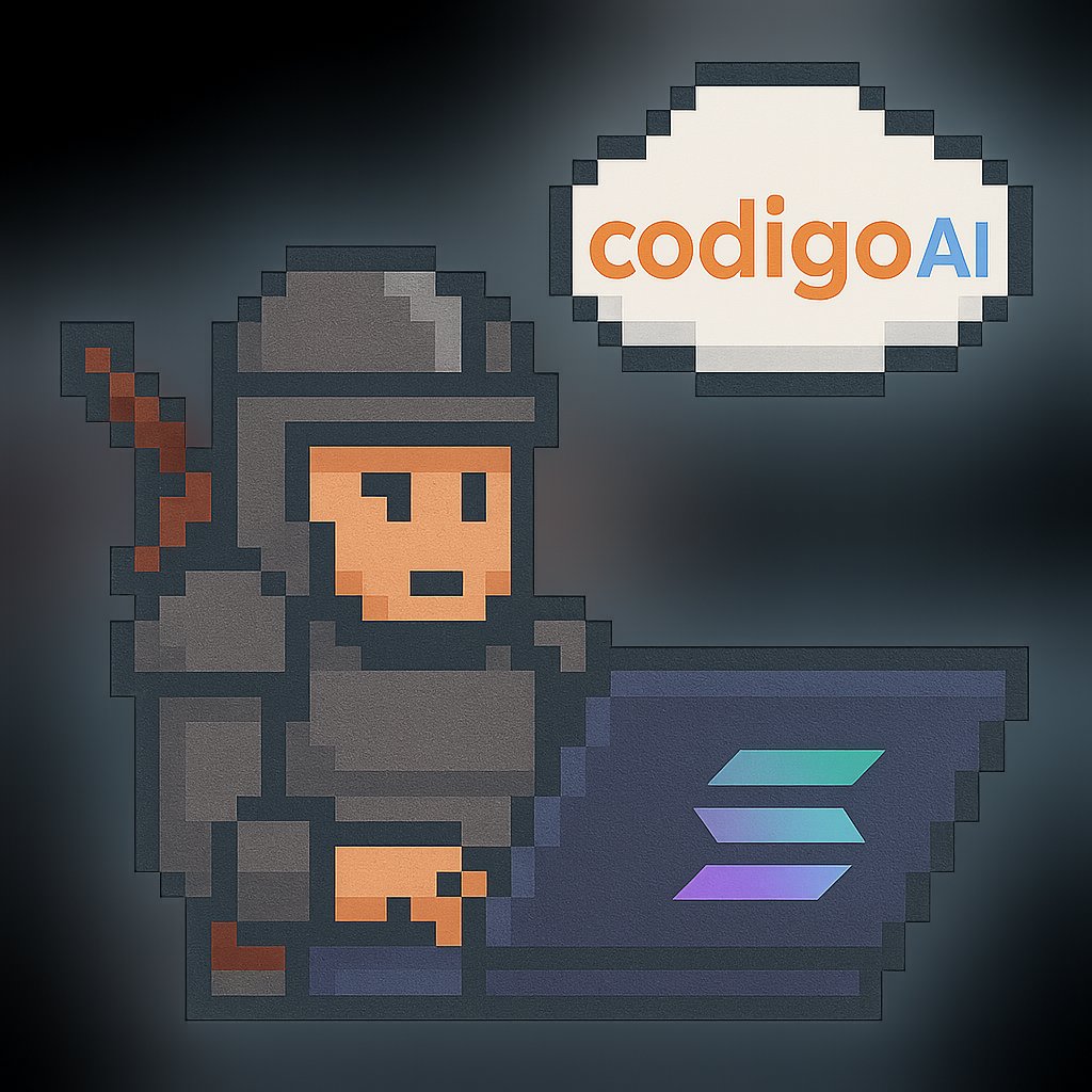 Deployed my first smart contract with @CodigoAI yesturday ⚡
Huge thanks to @SuperteamFR for the opportunity to try this amazing tool.

Still early, still building…
but damn, it’s fun 😎

#Solana #Builders #SuperteamFR #GameFi
👉 game.streaks.quest