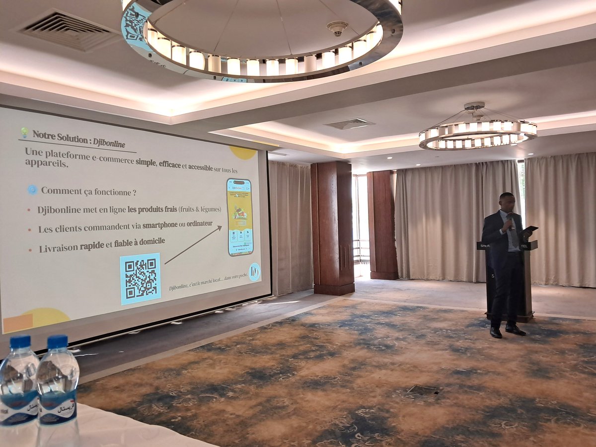 IGAD_CPALD's tweet image. 📍Djibouti, Djibouti City | 12-13 October 2025

📸Ongoing entrepreneurship pitching event convened under the EIDFR Project, implemented by @IGAD_CPALD and funded by @AfDB_Group.

Up to 20 youth-led startups shall be awarded a seed fund of $10,000 each.

#AfDB…