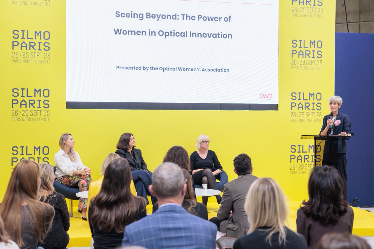 silmoparis's tweet image. 🎤 #SILMO Talks 2025
A big thank you to everyone who joined this year’s conferences!
SILMO Talks once again brought together experts and visionaries to discuss key topics shaping the future of eyewear &amp;amp; optics.

Which ones did you participate in? 👀

#SILMOParis