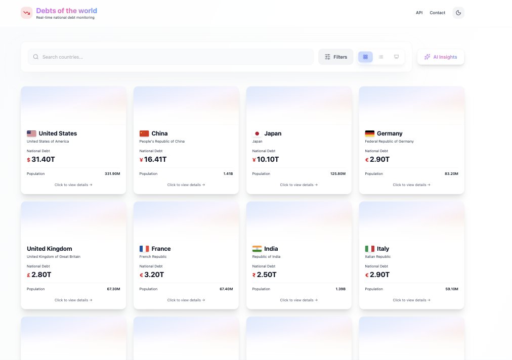 ProductByPim's tweet image. A new Magic Path for a project I always wanted to do:
Debts of the world. Creating an accessible, automated tracker of all the debts of the world, with graphs, data visualisations, insights tool and different views.
#magicpathchallenge