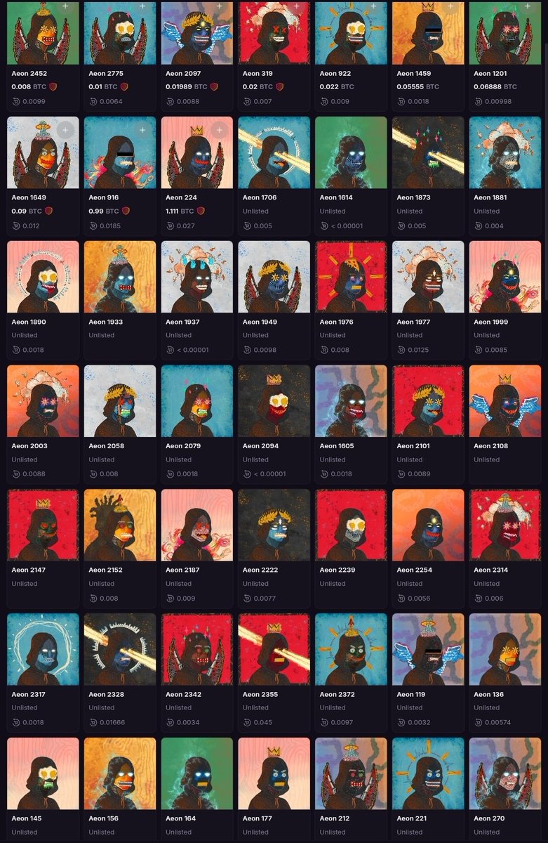 AeonsBTC's tweet image. SEND ART ON BITCOIN 🟧
△▽ Testing Something △▽
1. Drop any Aeons PFP in the comment.
2. Like and Retweet this Post.
3. Keep your DM open ASAP!