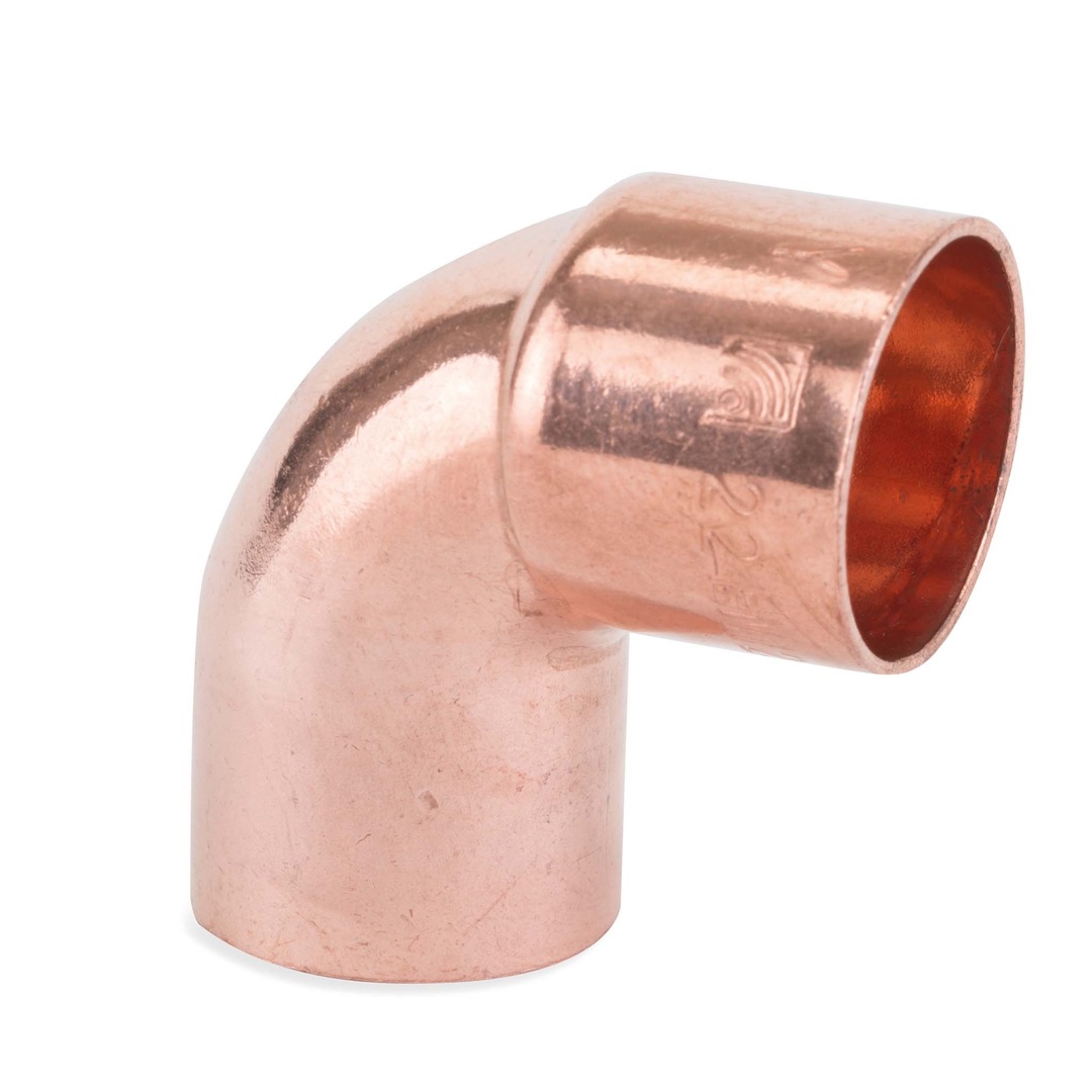 Flowflex 15mm 90 Street Elbow End Feed – WRAS approved, BS EN 1057 compatible, and sorted for gas or water. Lightweight, durable, and covered for 25 years. When only a solid joint will do. #Plumbing #TradeReady #CopperFittings