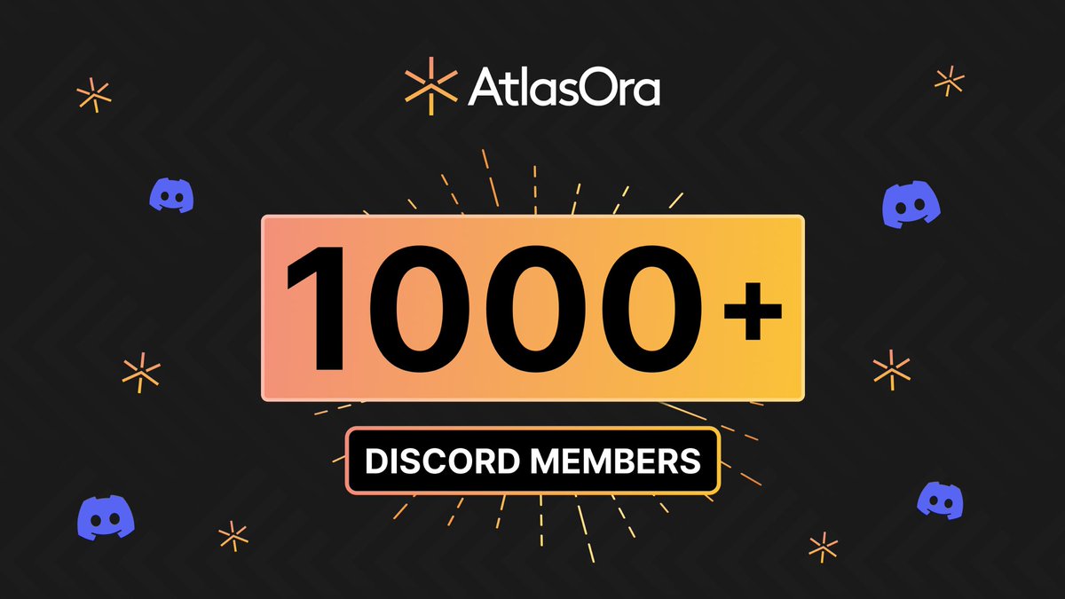 AtlasOraRentals's tweet image. 1,000 members. One community.

Hosts, travellers, and builders are coming together to shape a new kind of travel - fair, transparent, Web2.5.

Join the AtlasOra Discord and be part of the shift 👇