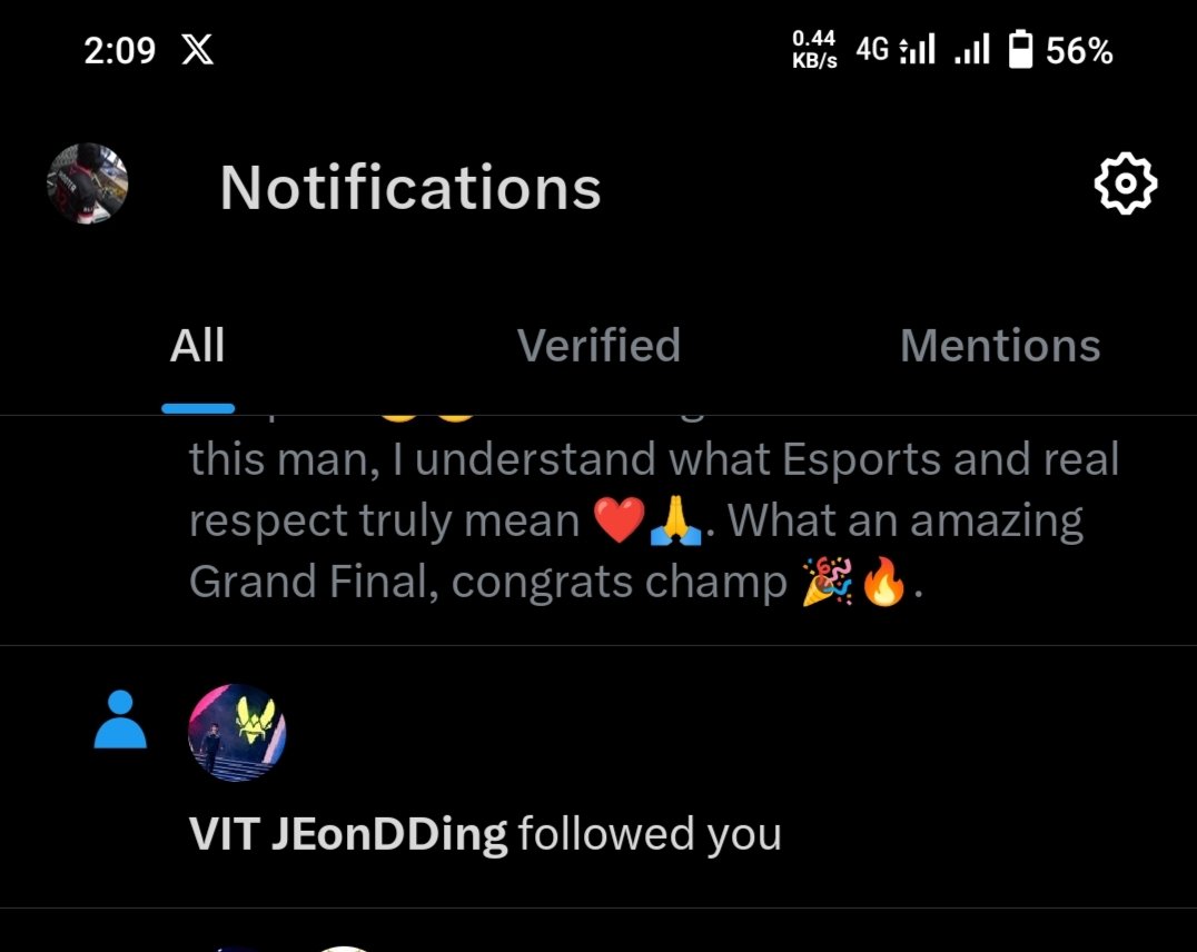 Another follow back from a true legend! 🫡❤️ Appreciate it, bro 🙏