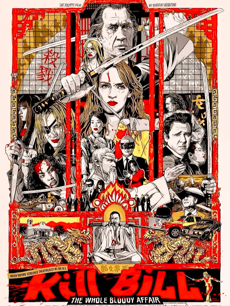 ‘KILL BILL: The Whole Bloody Affair’🔥

The classic two-part Tarantino homage to exploitation Kung Fu cinema - which first released across 2003-2004 - returns to theatres this December as the one long film the iconic director intended it to be! 🎥 

#killbill #quentintarantino