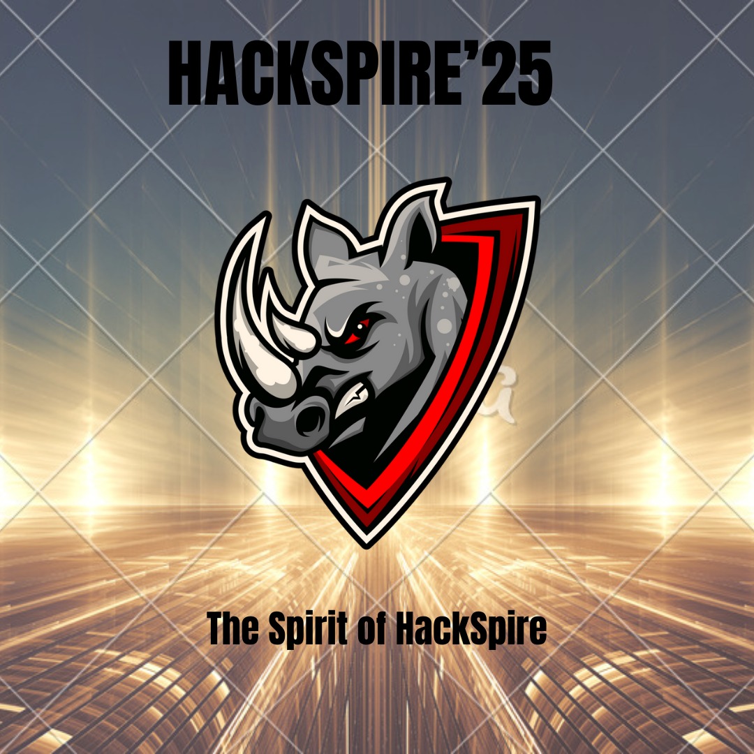tousif_azim's tweet image. 💥 Unleashing the Spirit of HackSpire’25! 💻⚡
Meet the fierce force of innovation — the Rhino 🦏💪
Strong, bold, and unstoppable — just like every hacker at #HackSpire25 🚀
#acmfiem #MascotMakingChallenge #HackathonVibes #InnovationUnleashed
@acmfiem