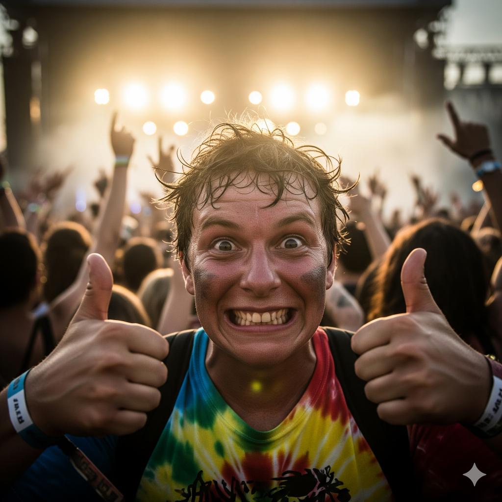 Me trying to explain the unhinged chaos of Day 3 to my friends who left early. 😅 Worth it every single time. ✌️
Tagging the vibes: <a href="/RhunaIO/">Rhuna</a>