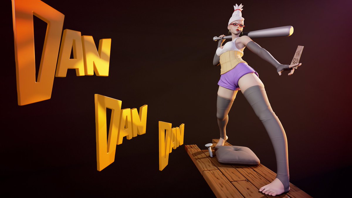 JustTis1's tweet photo. Fan art of DanDanDan grandmother cool character. Made for 3d printing :) #3dart #dandandan #Seikoayase #fanart https://t.co/dLhQcYkNJg
