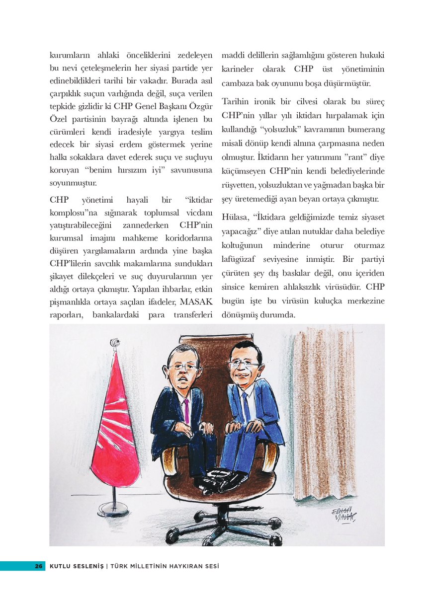 kutlu_seslenis's tweet photo. Kutlu Sesleniş Dergisi 169. sayı...

@bahadircobann: Değişim Masalı Bitti, Çürümenin Gerçeği Kaldı https://t.co/RATH2jRqeq