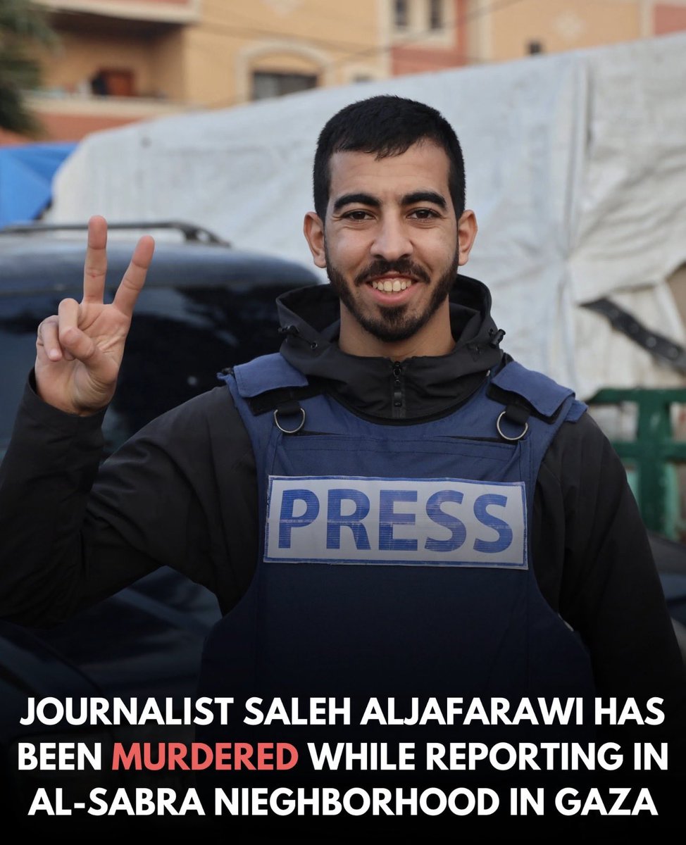 iryannaa's tweet photo. They thought they silenced him, but they only made his voice eternal. He didn’t die in vain. HE WON.

He's free from this cruel world, free from pain, resting in Allah’s mercy. 

A martyr never dies, he just goes home.
Rest in power, Saleh Al-Jafrawi. Your light lives on. 🇵🇸🕊️ https://t.co/iA6HWjd3Jt
