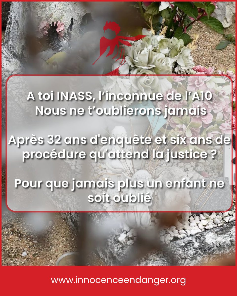 Lettre ouverte à Inass, L'inconnue de l'A10 - après 32 ans d'enquête et six ans de procédure qu'attend la justice ?

Chère petite Inass, 

Il y a trente-deux ans, tu nous as quittés dans des circonstances que jamais aucun enfant ne devrait connaître. Pendant toutes ces années, tu