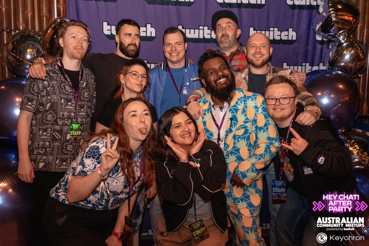 The Twitch Community After Party was a lot of work and... 

It was perfect. <a href="/Twitch_ANZ/">Twitch ANZ</a>