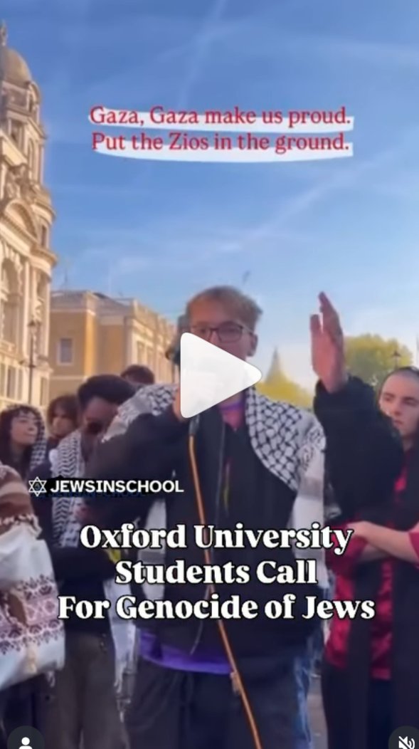<a href="/TheGriftReport/">Grifty</a> Meanwhile, chanting "Gaza, Gaza make us proud, Put the Zios in the ground" by Oxford Uni's bright young things is acceptable. But "they can set fire to hotels for all I care" gets you a 31 month prison sentence. Make it make sense.