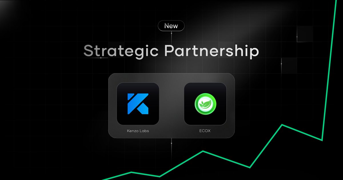 Kenzo Labs (@kenzo_labs) on Twitter photo 🔈 We are excited to announce our new partnership with <a href="/ECX_Network/">ECOX Network</a>!
ECOX - Crypto Eco Network is an intelligent and sustainable network that applies the Eco-To-Earn model to incentivize users to take environmentally friendly actions in exchange for $ECX tokens, thereby 🔈 We are excited to announce our new partnership with <a href="/ECX_Network/">ECOX Network</a>!
ECOX - Crypto Eco Network is an intelligent and sustainable network that applies the Eco-To-Earn model to incentivize users to take environmentally friendly actions in exchange for $ECX tokens, thereby
