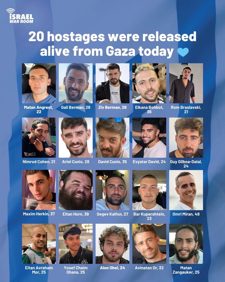 IsraelWarRoom's tweet image. Freed. Alive. Finally home 🇮🇱