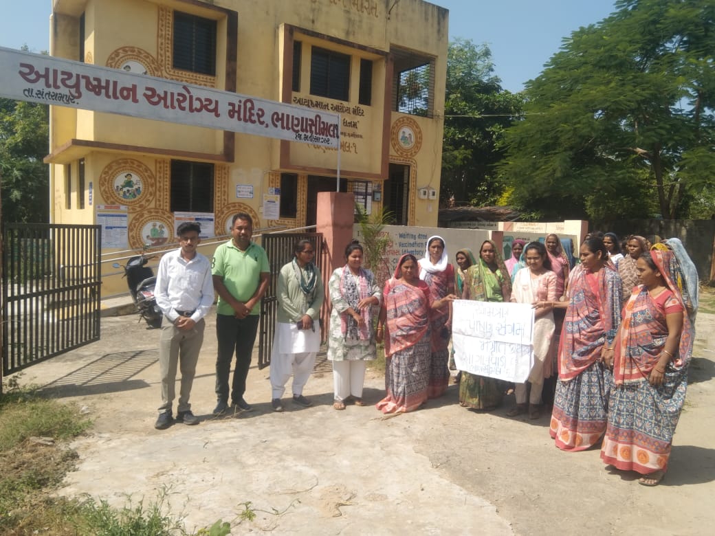 પોષણ અભિયાન યોજના અંતર્ગત પોષણ સંગમ જાગૃતિ દિવસ તારીખ ૧૪/૧૦/૨૦૨૫ કાર્યક્રમ બાબતે જિલ્લાના તમામ આંગણવાડી કેન્દ્રો ખાતે પૂર્વતૈયારી હાથ ધરવામાં આવી @BhanubenMLA@WCDGujarat@collectormahi@DDOMAHISAGAR