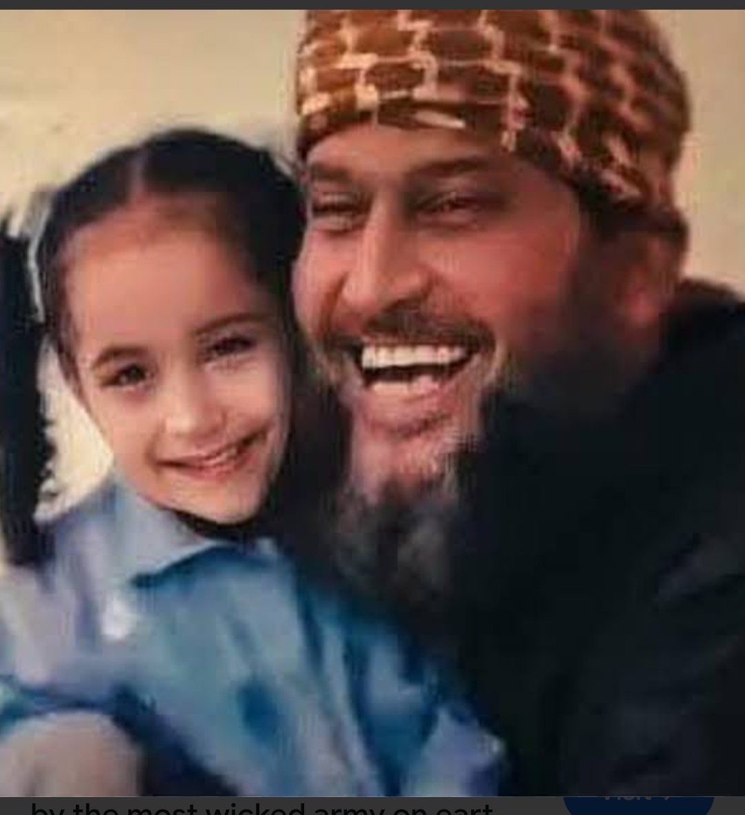 Thinking about this great man today.

In sha Allah he is, along with his entire family, in a much more beautiful place than we have ever been in ❤️