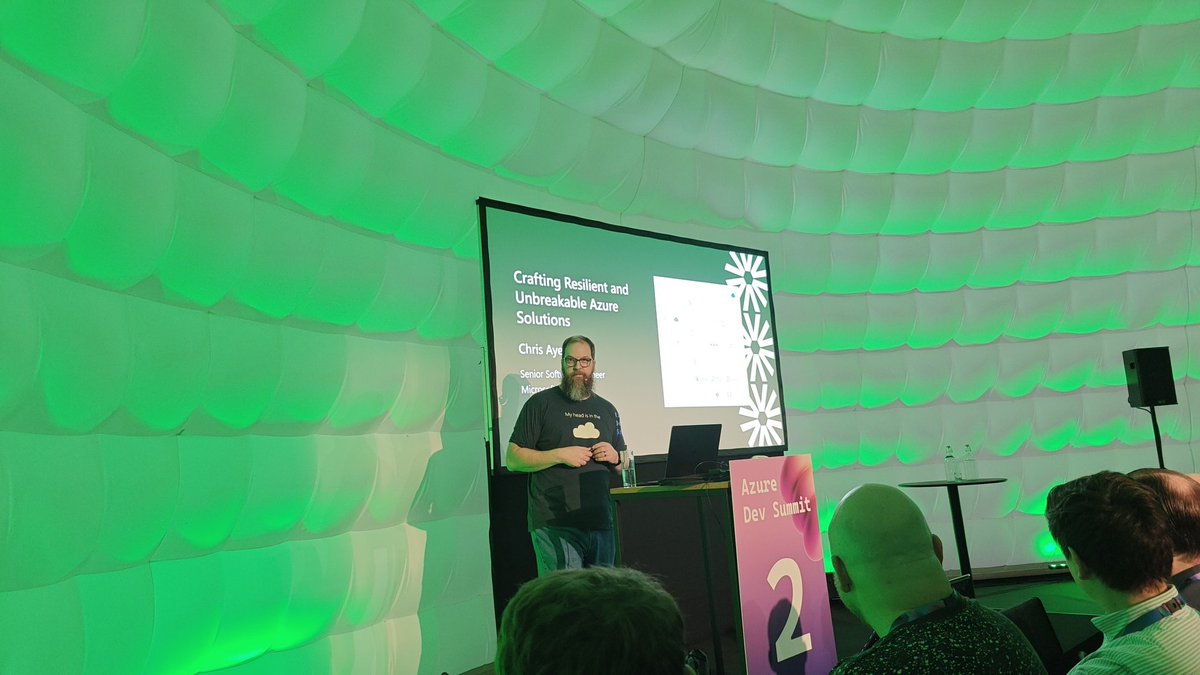 WorkingHardInIT's tweet image. Next up: Crafting Resilient and Unbreakable Azure Solutions #AzureDevSummit #MVPBuzz
