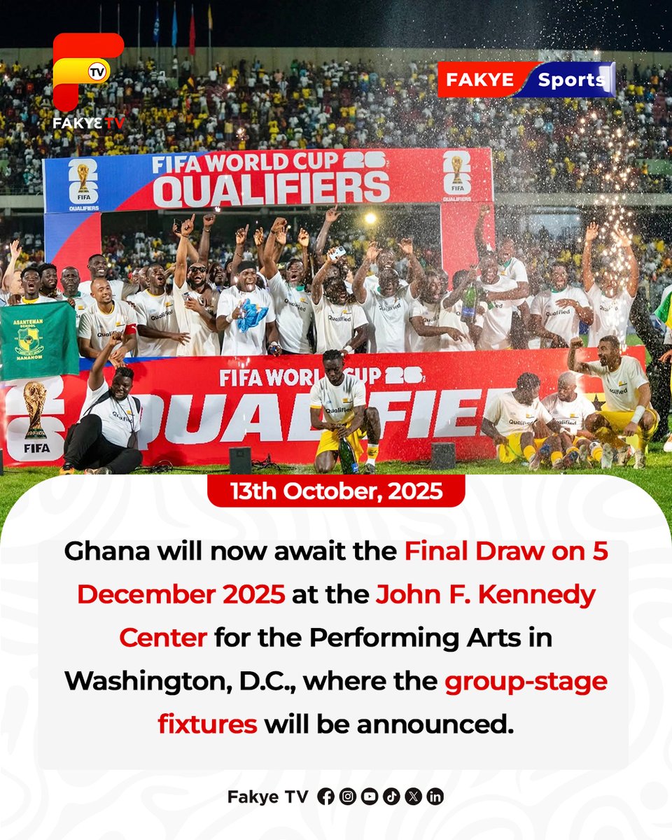 BLACK STARS QUALIFY FOR FIFA 2026 WORLD CUP  #fakyesports #BlackStars #FIFAWorldCup