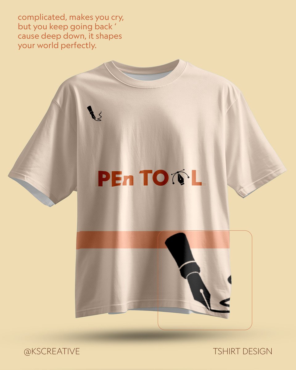 KingSky008's tweet image. Shout-out to pen tool guys, Those who knows Know 😏 - every @designer  first difficult tool 

I decided to make a Tshirt design to appreciate a memory of a difficult yet interesting tool 

Let&apos;s discuss 🙂

#tshirtdesign #graphicdesignstrategy #graphicdesign #designer #everyone