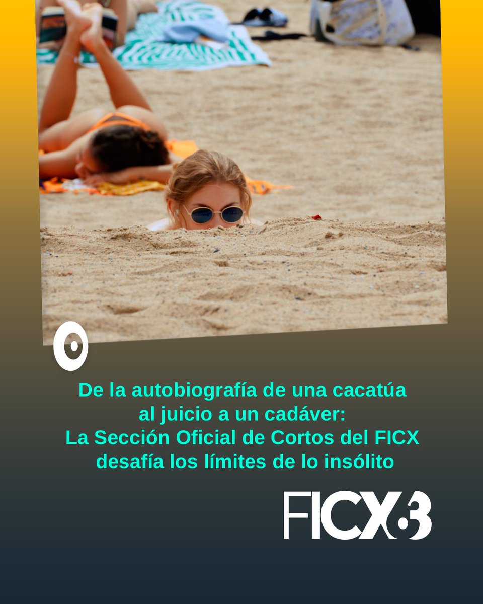 🚨 De la autobiografía de una cacatúa al juicio de un cadáver: La Sección Oficial de Cortos del FICX desafía los límites de lo insólito.

ℹ️ ficx.tv/de-la-autobiog…