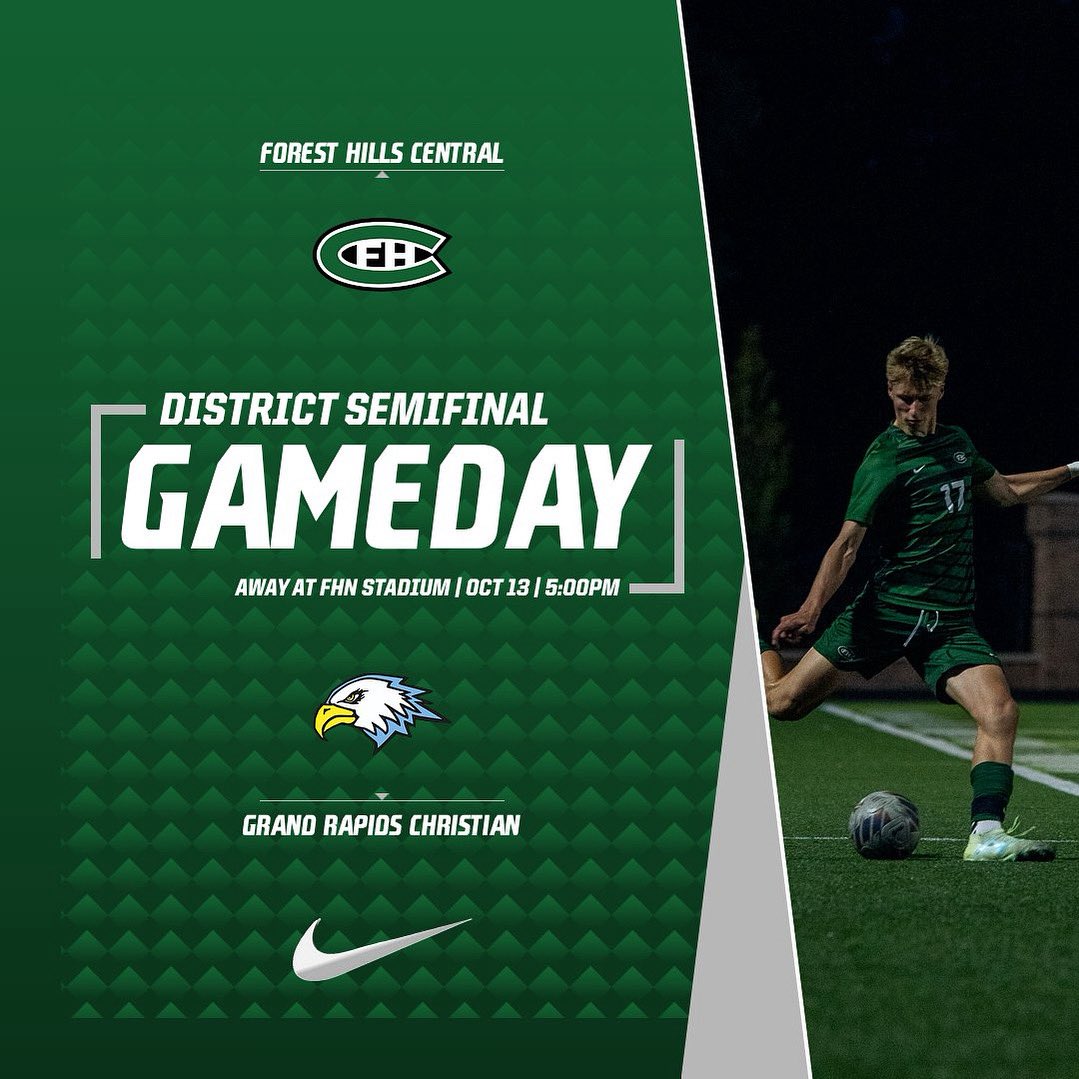 It’s GAMEDAY!!! Come out to FHN Stadium and root your Rangers on against the Eagles. Kickoff is at 5PM. The winner heads to the District Final on Wednesday. BE LOUD AND BE PROUD!! #VincereDiem #RangerPride