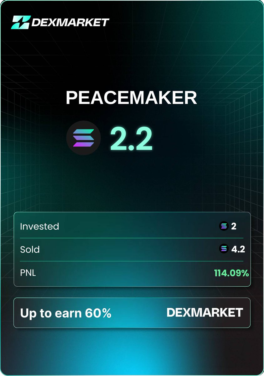 RodeferE5604's tweet photo. higher $PEACEMAKER https://t.co/8UwUhopMkB
