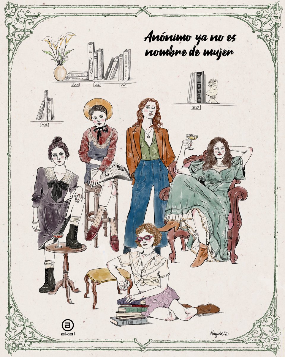✨ Día de las Escritoras ✨

Escribieron para existir.
Hoy las nombramos para que nadie las vuelva a borrar.
Anónimo ya no es nombre de mujer.