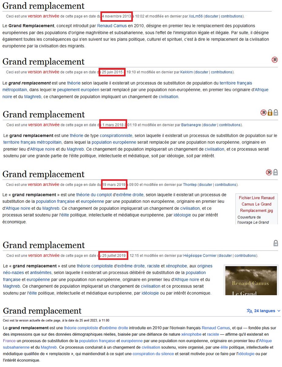 Neodiss's tweet image. C&apos;est la raison pour laquelle #ElonMusk compte développer #Grokipedia. 👍
Inutile de dire que, dès cet instant, je ne consulterai plus cette daube de #Wikipédia. ⛔️