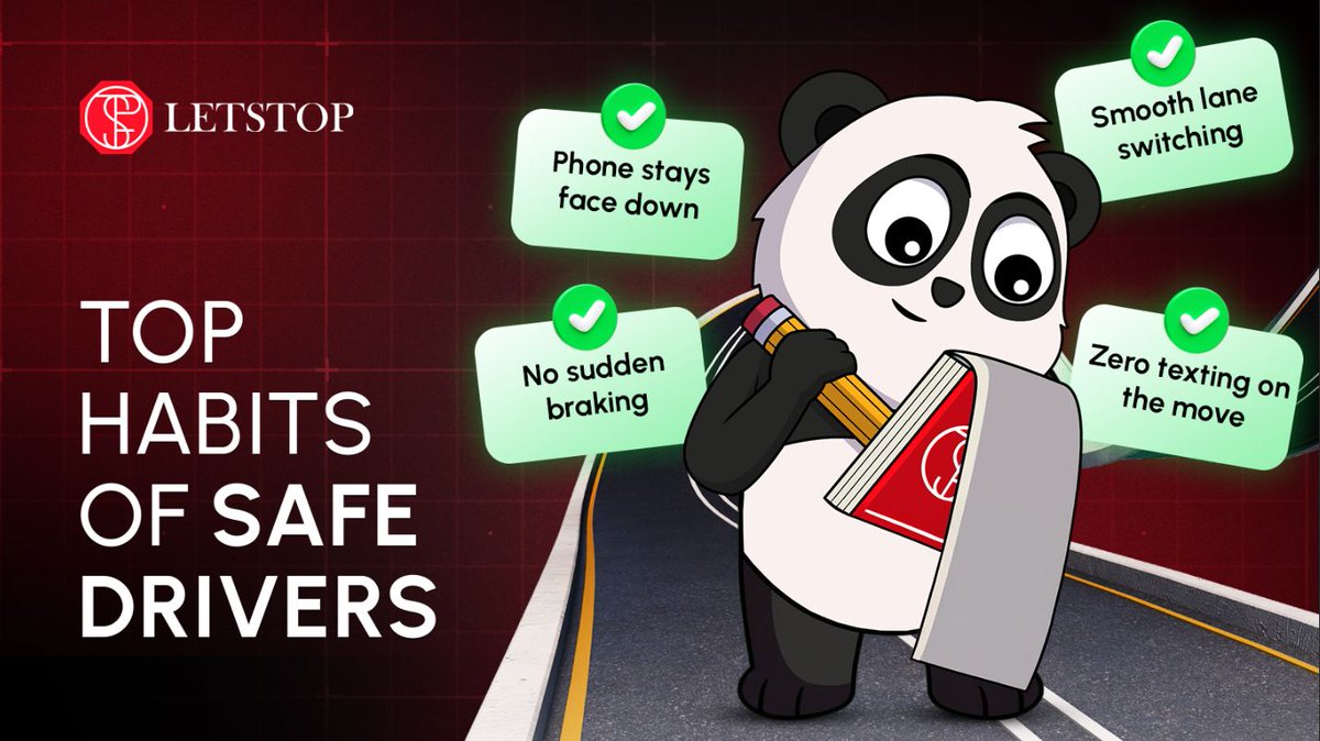 Think you’re a mindful driver? Let’s find out.
We gathered the top habits of LETSTOP’s safest drivers.
Which ones do you already follow?

✅ Phone stays face down
✅ No sudden braking
✅ Smooth lane switching
✅ Zero texting on the move

Comment how many of these you already do.