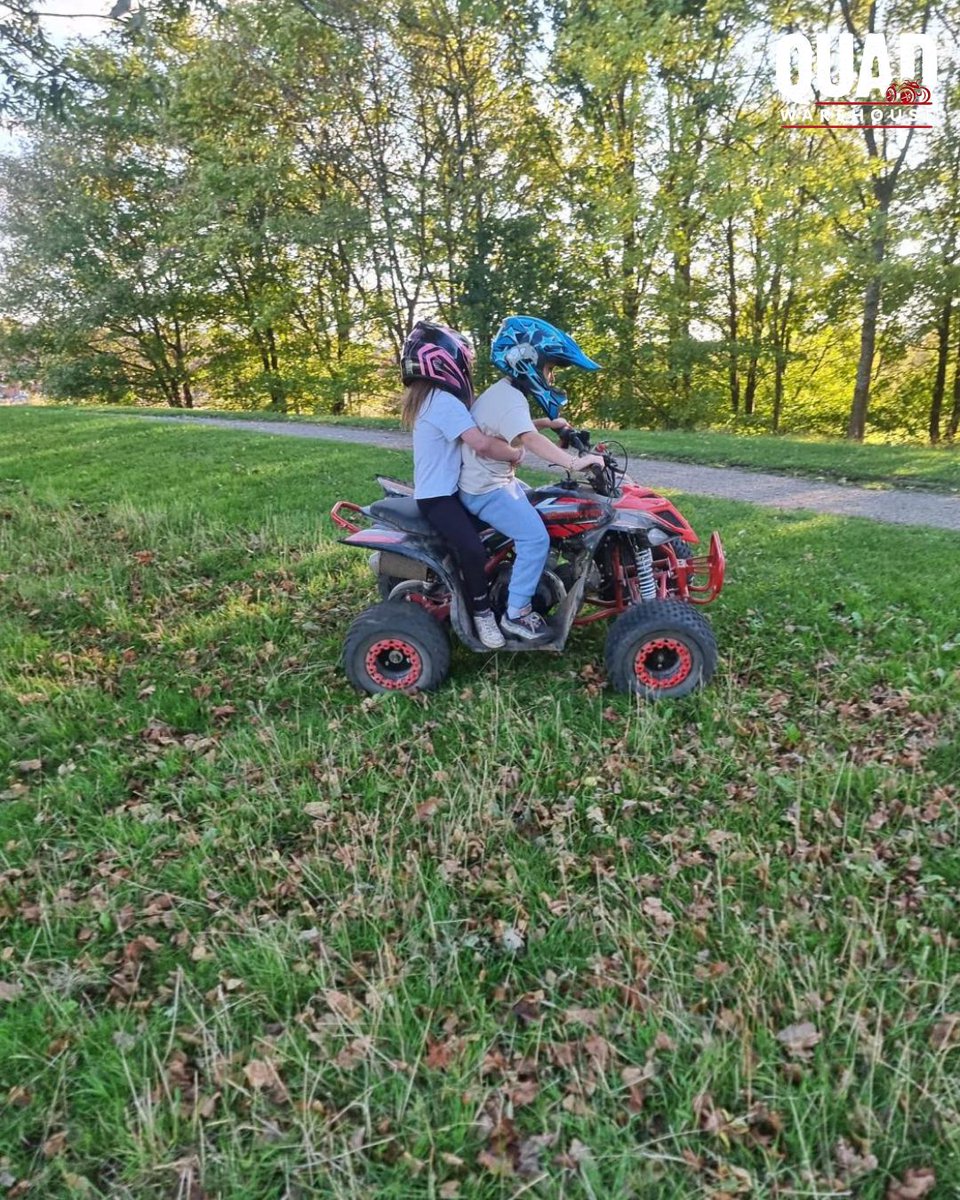 QuadWarehouse's tweet image. Nothing beats bonding over a bit of mud and speed.
#QuadWarehouse #QuadLife #OffRoadFun #SiblingGoals #WeekendVibes
