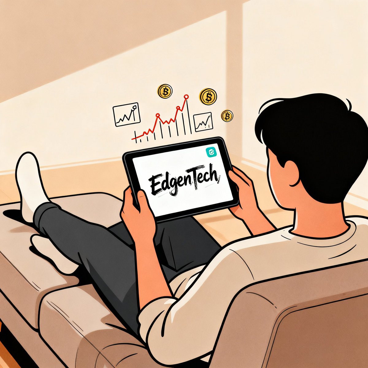 rkszrlv0iiv's tweet image. Sunday vibes: Some touch grass, I touch charts. EdgenTech makes it chill—AI spots hot stock themes or crypto buzz in one easy app, no stress. From Buffett picks to Monad hype, it&apos;s all there. What&apos;s your go-to track right now? Spill! 📈#WeekendTrader @EdgenTech