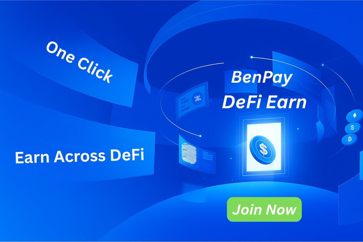 🚀 It’s here — BenPay DeFi Earn 正式上线！
全新链上DeFi玩法，邀您率先体验 💰

BenPay DeFi Earn 是什么？ 
BenPay DeFi Earn 是 BenFen 生态在超级应用 BenPay 中的重要组件之一，为用户提供便捷进入多链 DeFi 协议的统一入口。

✨ 产品亮点
📦 多链聚合，一键部署
💸 私钥自主，资产自控
✅