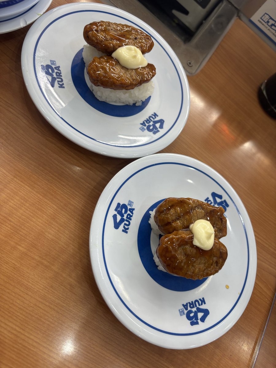 お寿司屋はハンバーグ寿司食う所