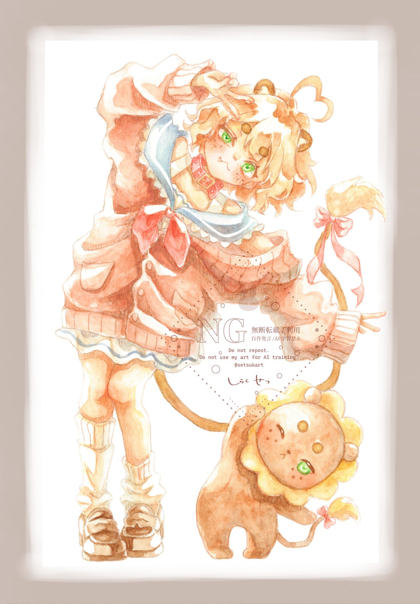 白いカラー　水彩画 ほうおう【水彩画】 絵画 しろいろ 通販 17714612｜Creema(クリーマ)