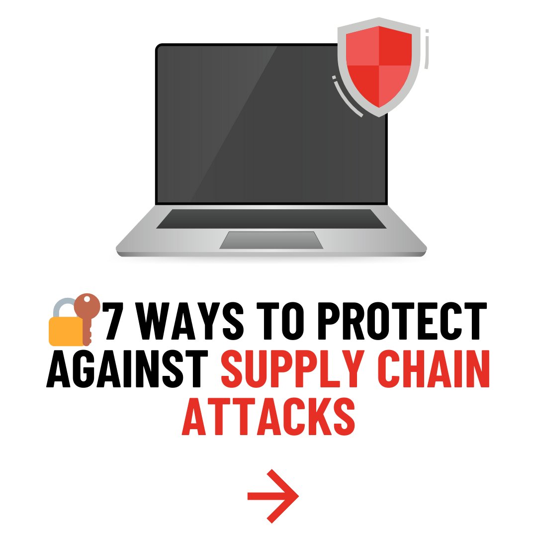 AutomateTech's tweet image. Hackers don’t need to break into your business to access your systems. They just need to break into the software you use. 
It’s called a supply chain attack, and it’s becoming more common. 
Instead of targeting your business directly, cybercriminals go after the vendors, platfo