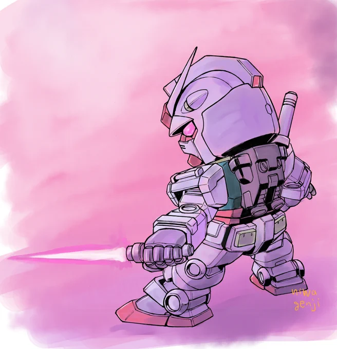 #なぜロボットの絵ばかり描くのですか それくらいしか出来ないから、かな