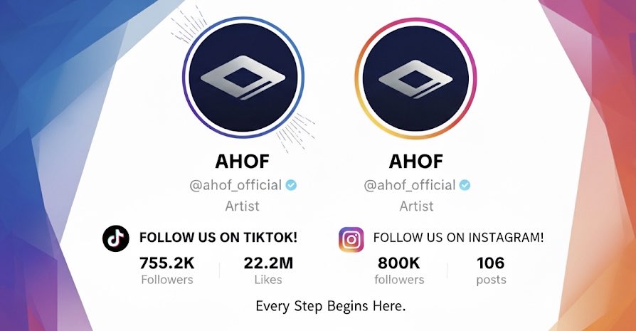 ahofeurope's tweet photo. ✨ Let’s make AHOF shine brighter than ever! ✨
It’s time to strengthen AHOF’s presence on Instagram and TikTok — let’s grow this amazing community to 1 MILLION followers and show the world what makes them truly special. 🌍💫
#AHOF #SupportAHOF #RoadTo1Million #AHOFGlobal #TogetherWeGrow