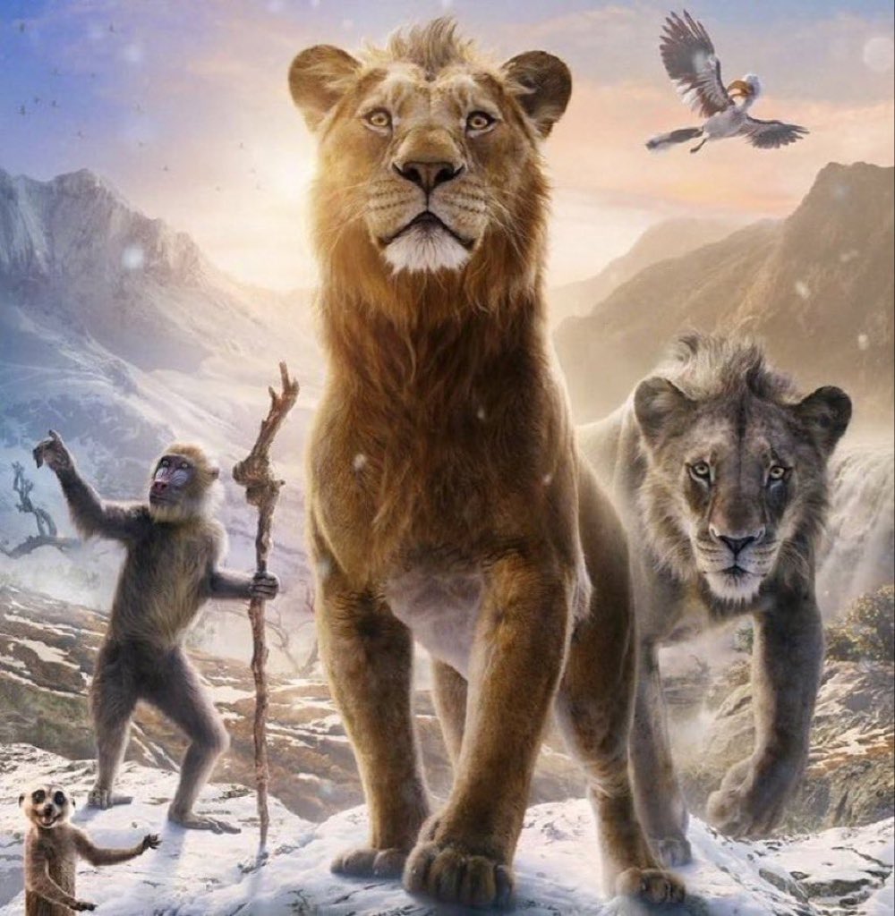 cosmic_marvel's tweet image. A new ‘THE LION KING’ film is reportedly in the works at Disney.
(via @DanielRPK)