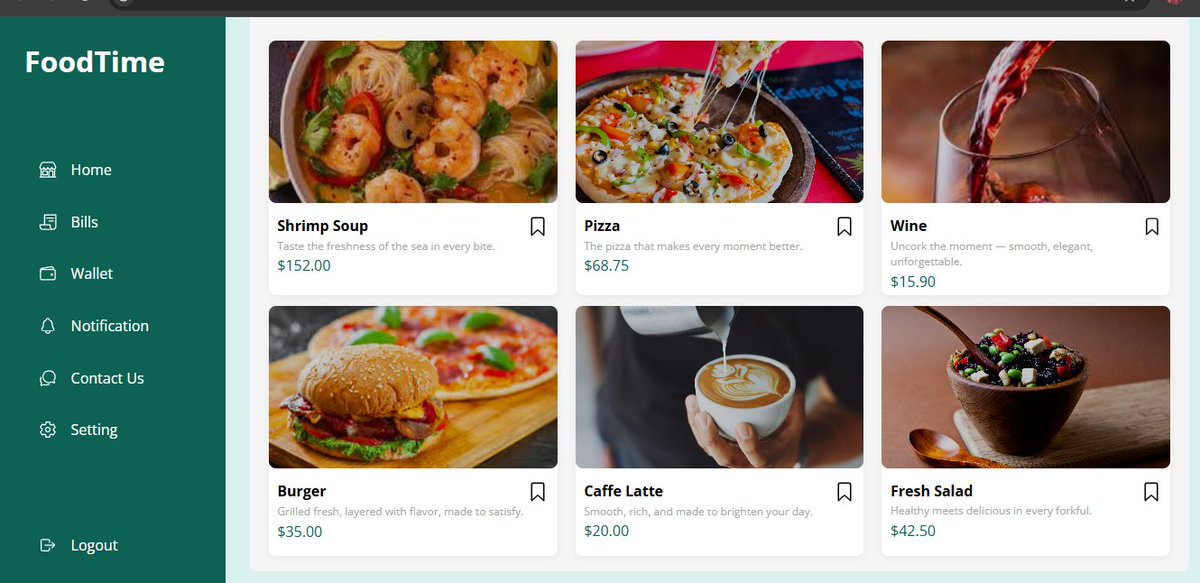 Code_withdami's tweet image. Recreated a responsive food delivery website from a tutorial — not just copying, but learning as I go. Still improving my coding and design skills, one project at a time 💻✨ Each project reveals a new area to grow in.#BuildInPublic #WebDevelopment #Frontend