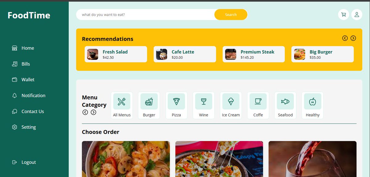 Code_withdami's tweet image. Recreated a responsive food delivery website from a tutorial — not just copying, but learning as I go. Still improving my coding and design skills, one project at a time 💻✨ Each project reveals a new area to grow in.#BuildInPublic #WebDevelopment #Frontend