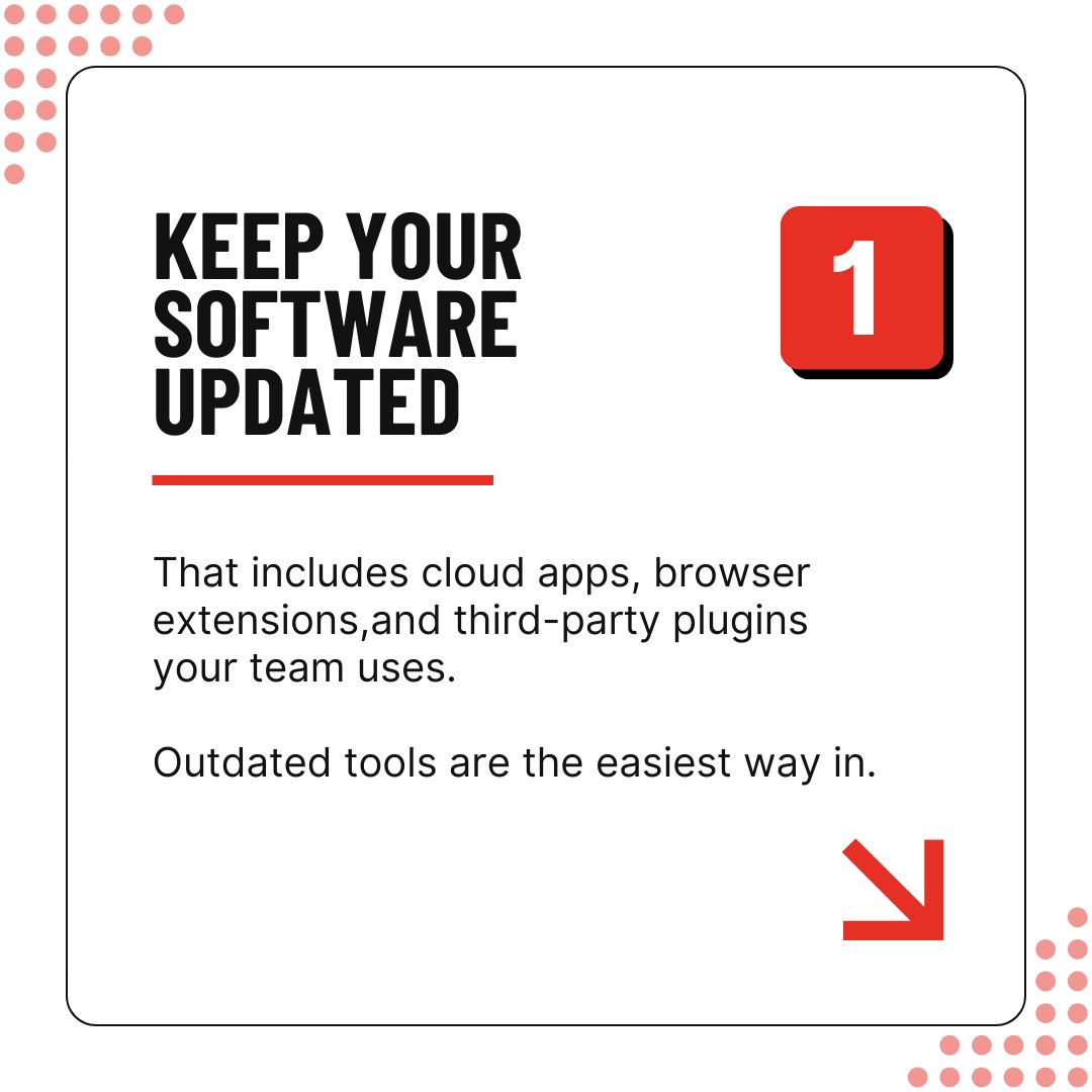 AutomateTech's tweet image. Hackers don’t need to break into your business to access your systems. They just need to break into the software you use. 
It’s called a supply chain attack, and it’s becoming more common. 
Instead of targeting your business directly, cybercriminals go after the vendors, platfo