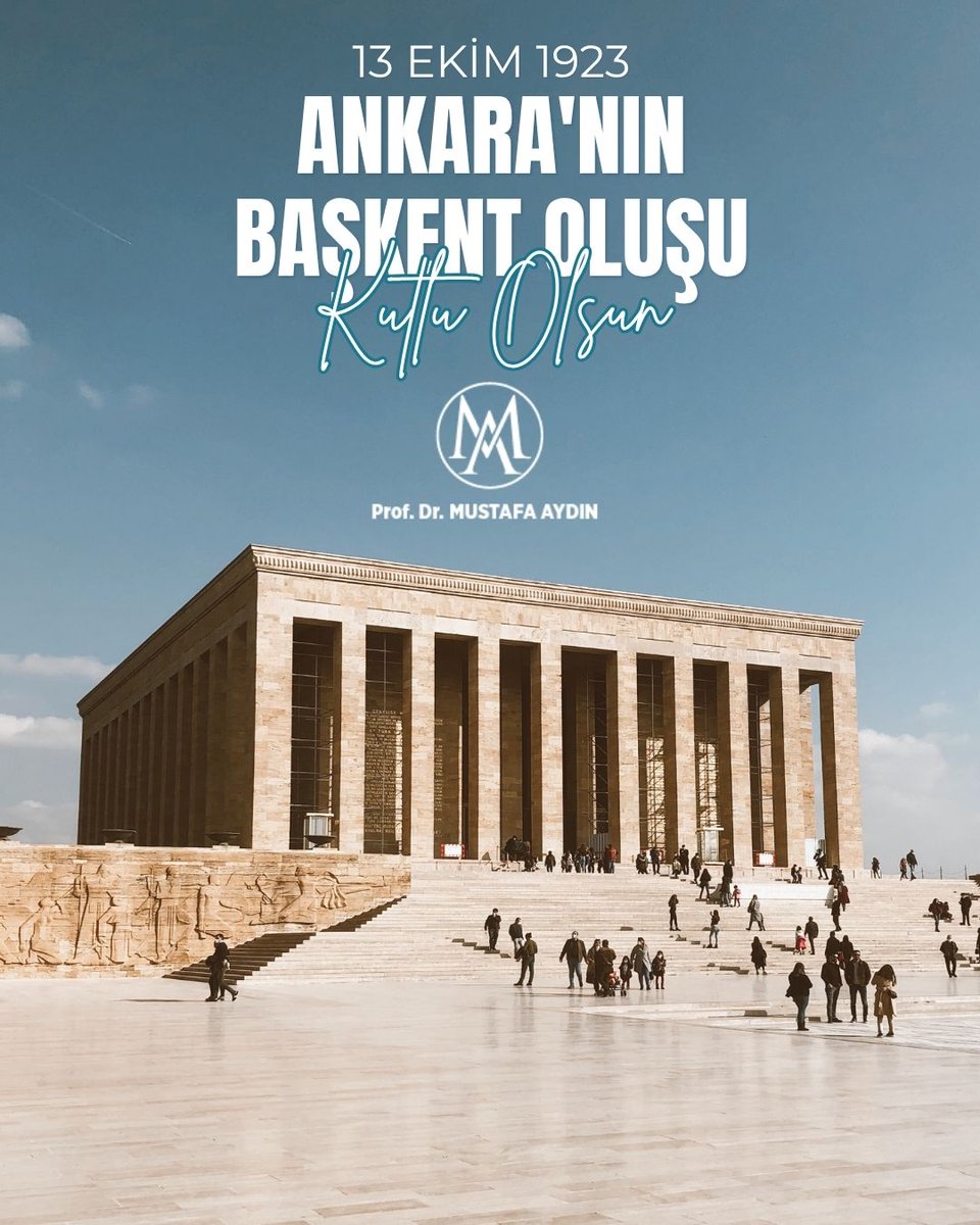 13 Ekim 1923, Cumhuriyetimizin idari, siyasi ve stratejik anlamda geleceğini şekillendiren bir dönüm noktasıdır.
Gazi Mustafa Kemal Atatürk’ün öngörüsüyle Ankara’nın başkent ilan edilmesi, Türkiye’nin çağdaşlaşma ve bağımsızlık yolculuğunun en güçlü simgelerinden biridir.