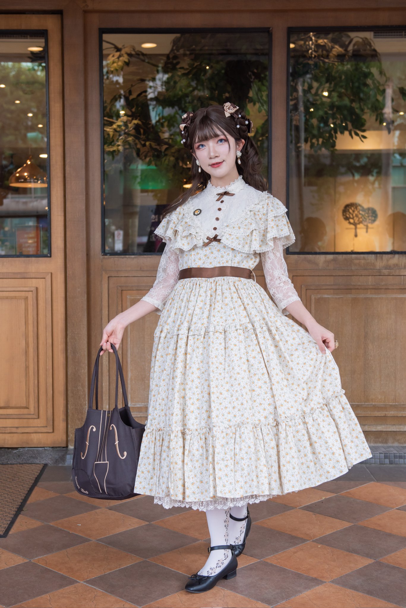 【栀】LO522 lolita オリジナル 洋服 ロリータ ワンピース  同人 ロリータファッション通販サイトRonRon / ロンロン – ロリータ